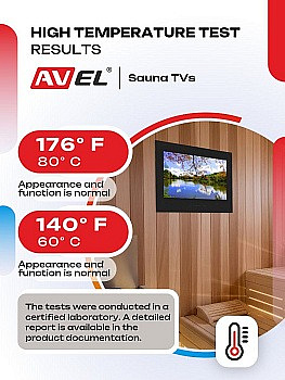 Wbudowany telewizor AVS320SM (Charny) 